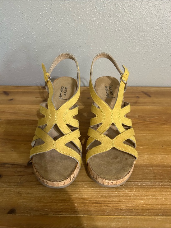 Lauren Blakwell Shoes - Women’s Lauren Blackwell Espadrille Sued Sandals Size 8.5